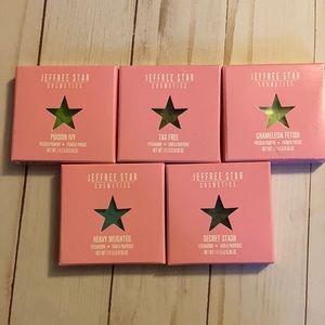 Jeffree Star green pigment bundle